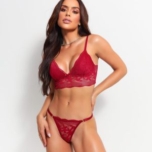 Conjunto sem bojo em renda 22209